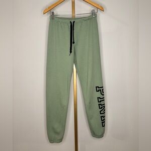 PINK Victoria's Secret Green Joggers